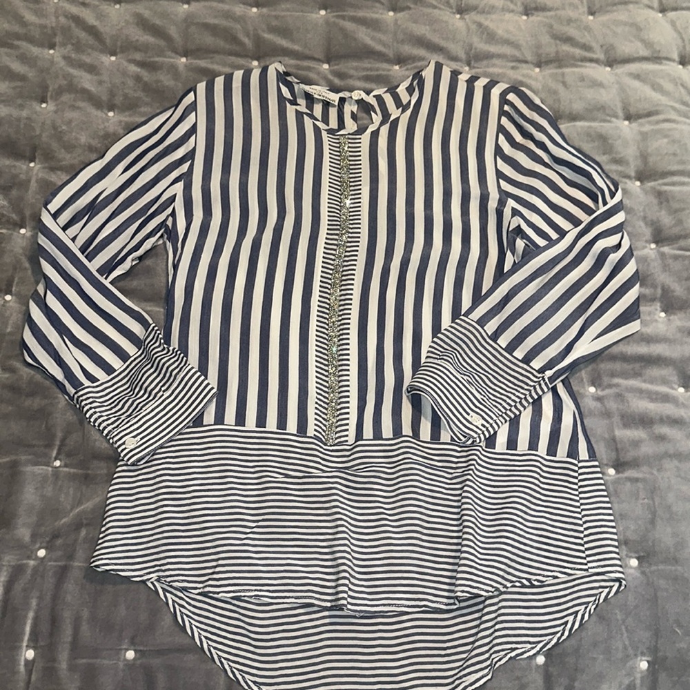 Maus & Hoffman Striped Blouse